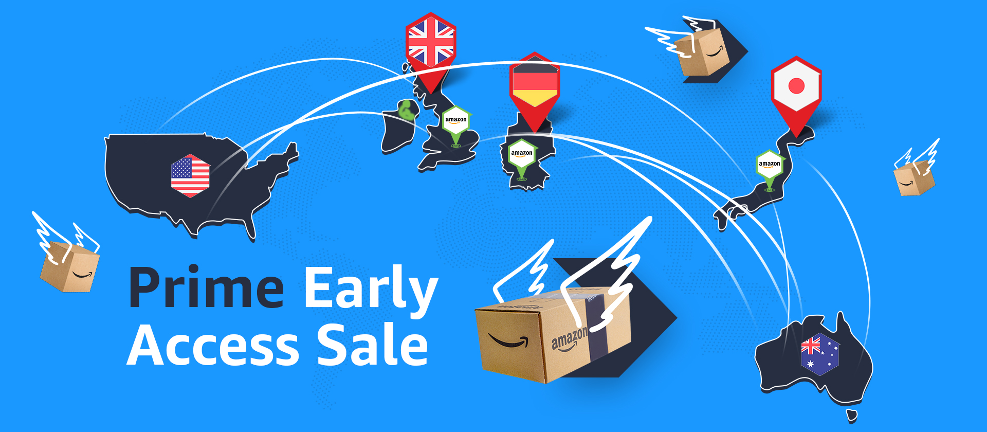 Prime Early Access Sale Amazon International Shipping Options